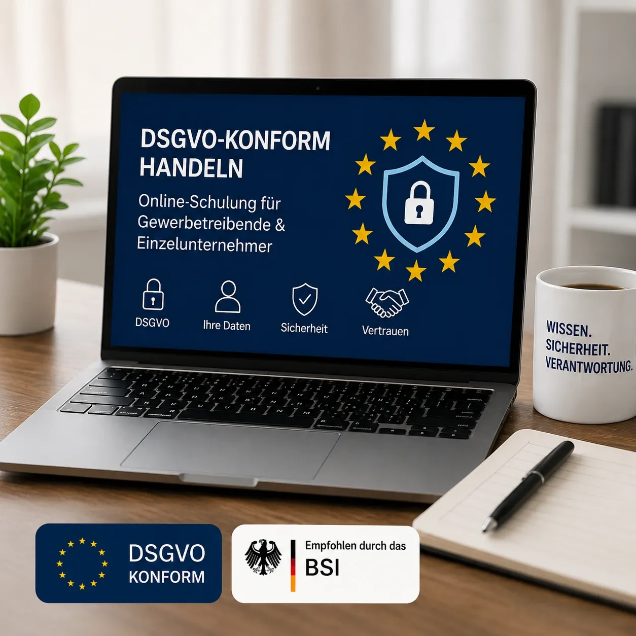 Online Schulung für Gewerbetreibende, Einzelunternehmer & Selbstständige